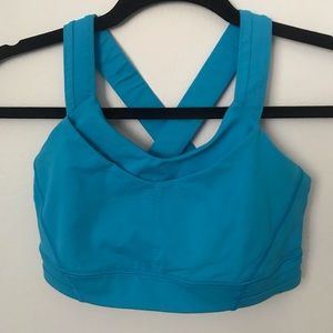 Blue Lululemon Sports Bra